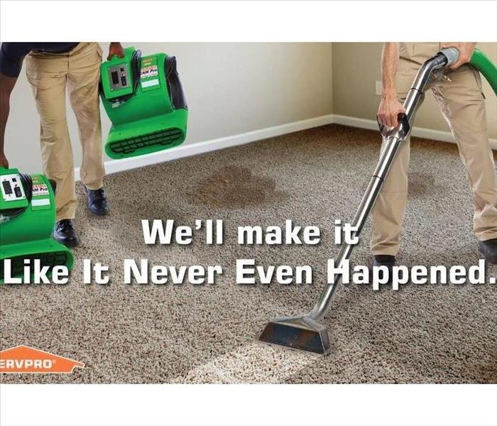 SERVPRO CLEANING CARPET